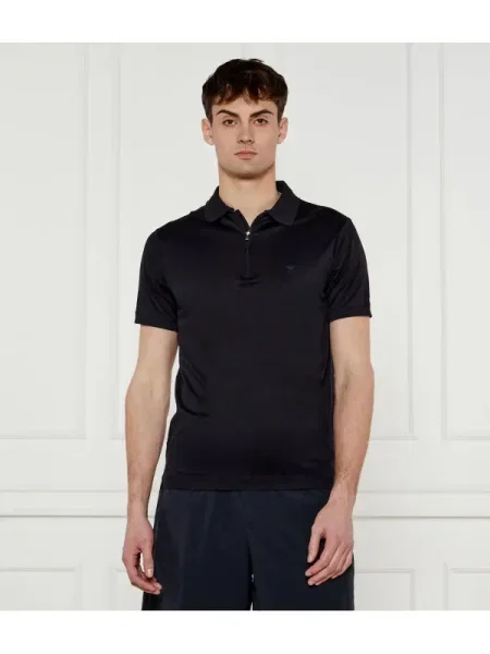 Emporio Armani Tenisz póló kék