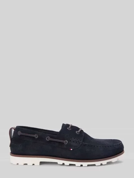 Loafersy z naturalnej skóry Tommy Hilfiger