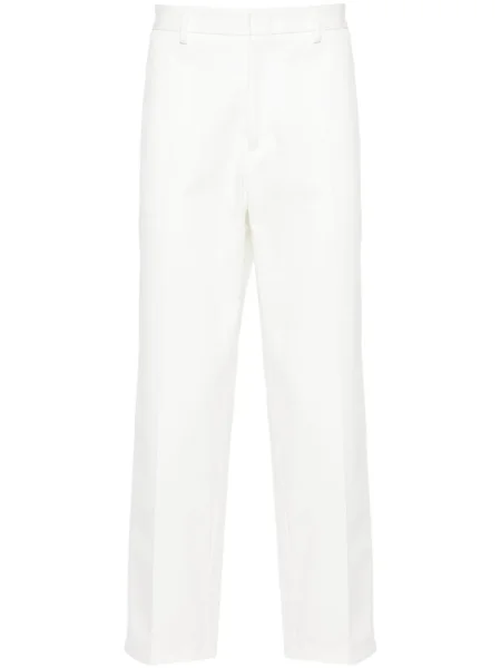 Pantaloni Jil Sander alb