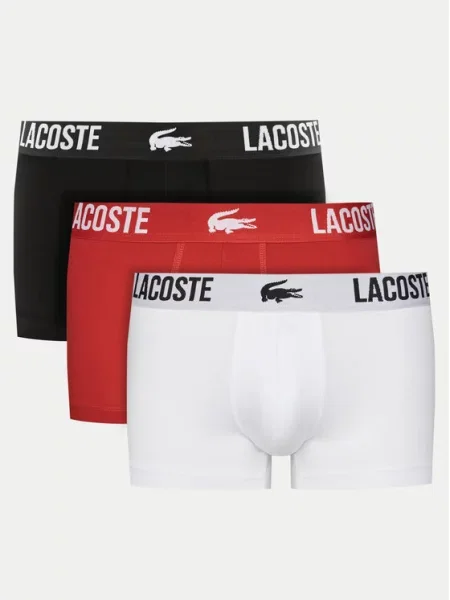 Σετ μποξεράκια 3 τμχ Lacoste μαύρο