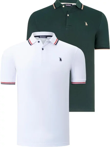 Поло тениска Dewberry бяло