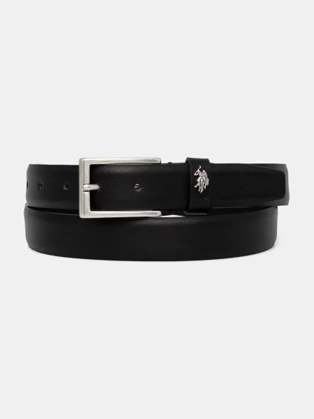 Bőr öv U.s. Polo Assn. fekete