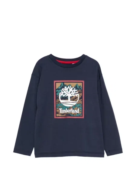 Koszulka dziecięca Timberland niebieska