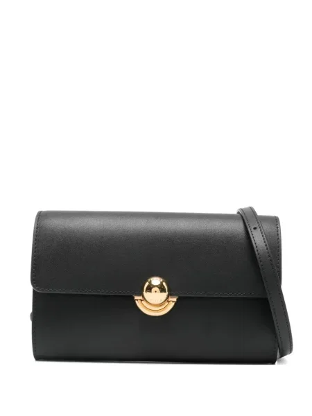 Δερμάτινος κορμάκι Furla μαύρο