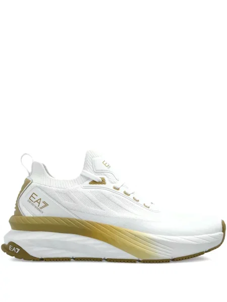 Sneakerși Ea7 Emporio Armani chunky alergare alb
