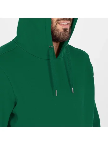 Bluza z kapturem Jako Organic zielona