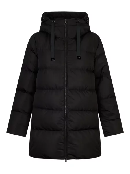 Kurtka puchowa Liu Jo z kapturem czarna