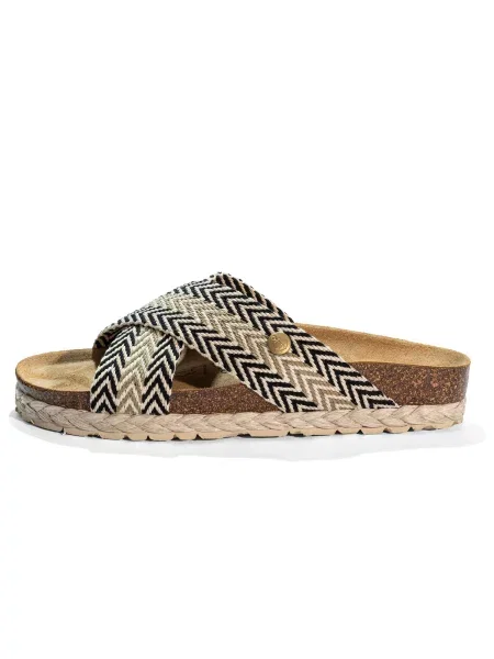 Bayton Nizki natikači BURGOS bež / temno bež črna