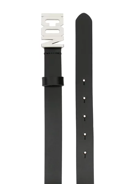 Pásek Dsquared2 s přezkou černý