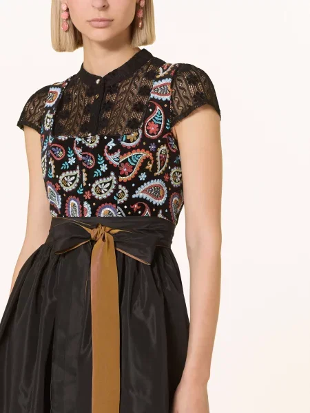 Johann & Johanna Sukienka Bawarska schwarz czarna