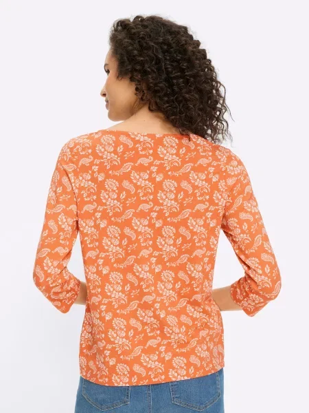 Heine Tricou ecru portocaliu