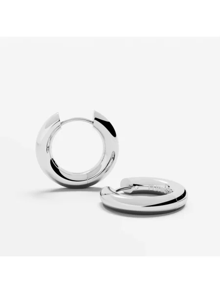 Обеци FURIOSA® Small Hoop Earrings Silver Universal сребристо
