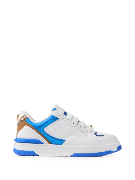 Sneakerși Versace din piele alb
