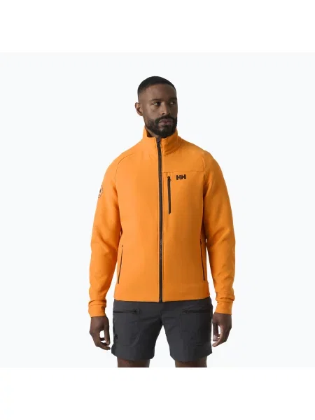 Hanorac de navigație pentru bărbați Helly Hansen Hp Stormbreaker ignite orange portocaliu