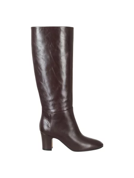 Botki Alberta Ferretti brązowe