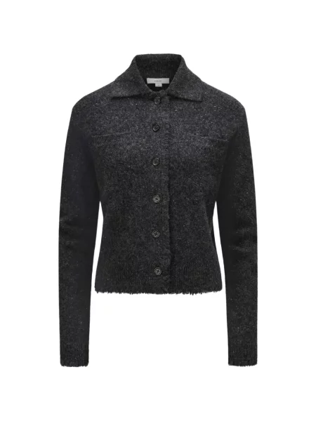 Cardigan Vince cu franjuri gri