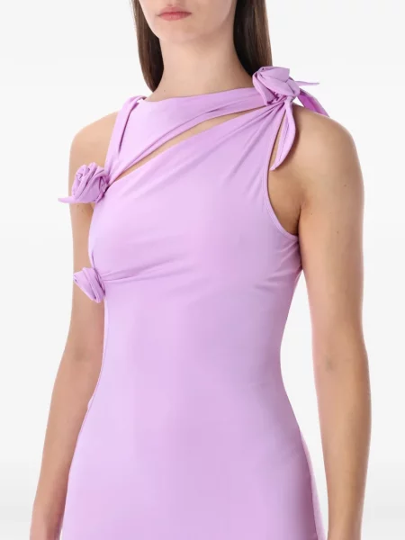 Rochie midi Coperni până la genunchi de costum violet