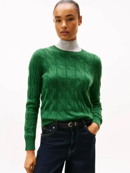 Tommy Hilfiger De lână pulover verde