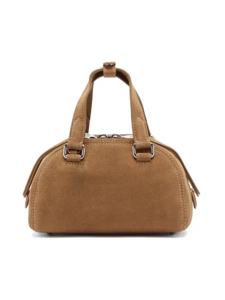 Torebka crossbody Diesel skórzana brązowa