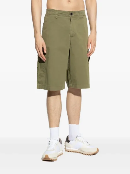 Pantaloni scurți cargo Allsaints verde