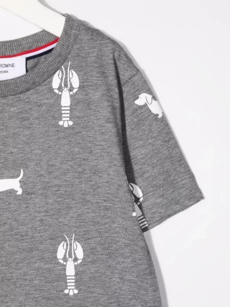 Koszulka dziecięca Thom Browne szara