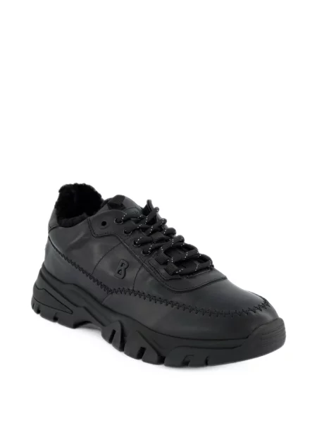 Sneakerși Bogner din piele de oaie negru