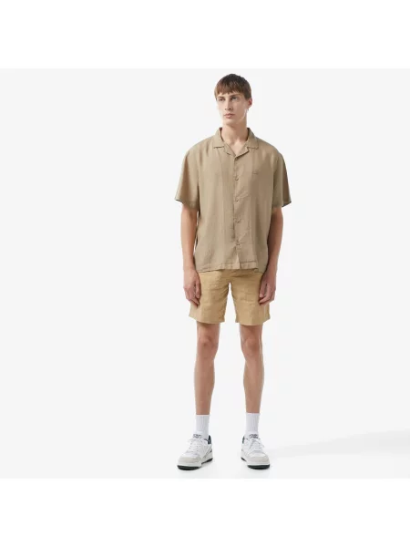 Рубашка Lacoste бежевая