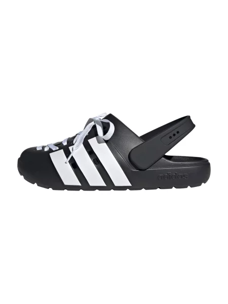 ADIDAS SPORTSWEAR Cokle ADILETTE črna bela