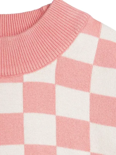 Sweter dziecięcy Mini Rodini różowy