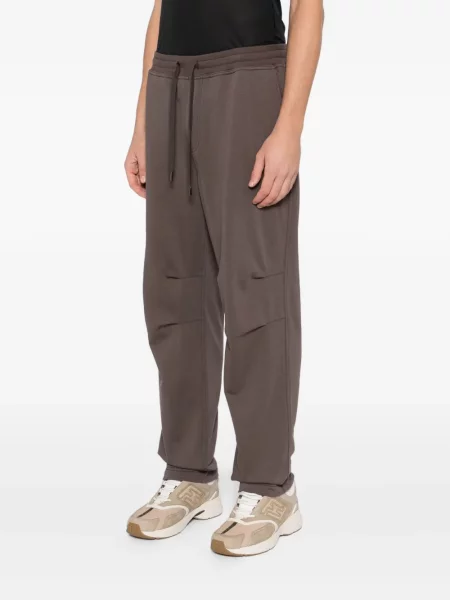 Pantaloni Brunello Cucinelli plisate maro