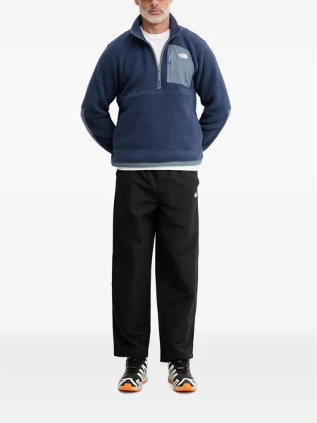 Geacă The North Face din fleece albastru