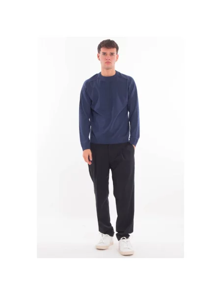 Lekki sweter Daniele Fiesoli niebieski