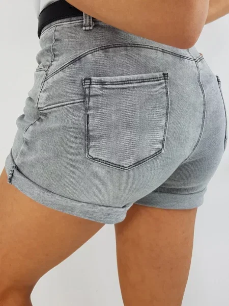 Pantaloni scurți Dstreet gri