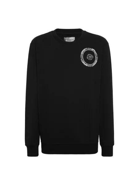 Bluza sportowa Plein Sport w tygrysie prążki czarna