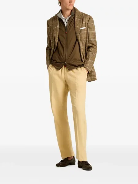 Pantaloni Kiton cu cordon galben