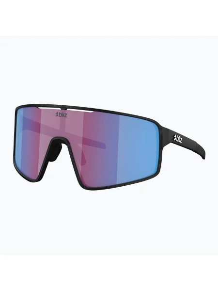 Bliz Nano Optics Nordic Light matt fekete/begónia/ibolyakék multi napszemüveg. Méret: OS fekete