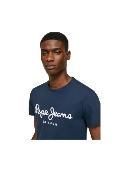 Tričko Pepe Jeans modrá