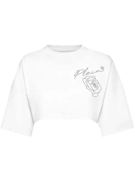 Cropp tricou Philipp Plein alb