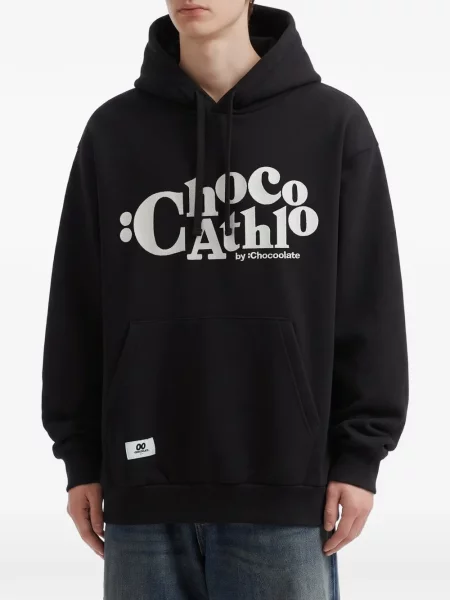 Mikina s kapucňou Chocoolate čierna