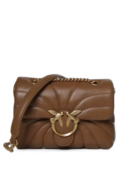 Crossbody kabelka Pinko hnedá