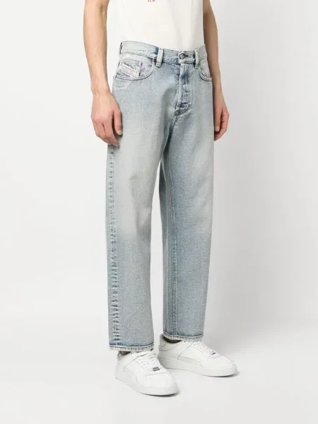 Traperice ravnih nogavica Diesel plava