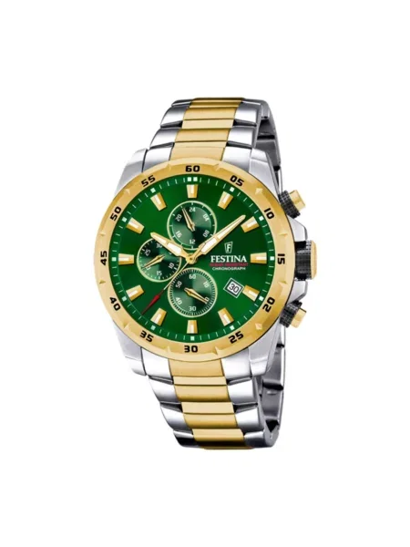 FESTINA Analogové hodinky Chronograph CHRONO SPORT' zelená