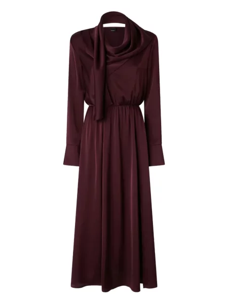 Rochie midi Pinko până la genunchi de costum roșu