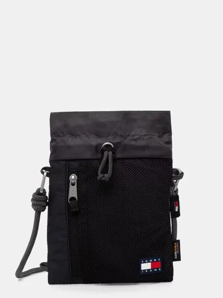 Tommy Jeans geantă mică pentru bărbați negru