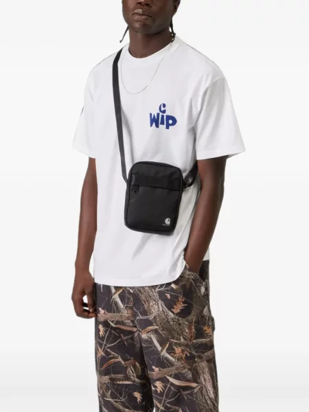 Torba Carhartt Wip s autogramom crna