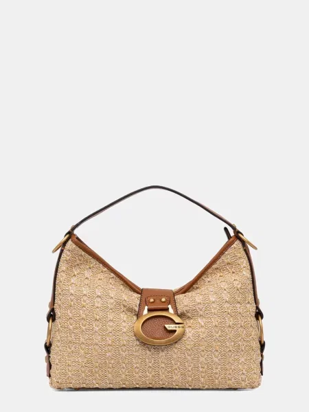 Klasična torbica Guess bež