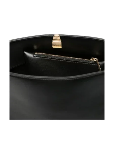 Torebka crossbody Themoirè czarna