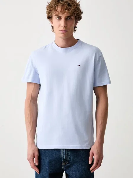 Tommy Jeans oversize majica kratkih rukava za muškarce od pamuka plava