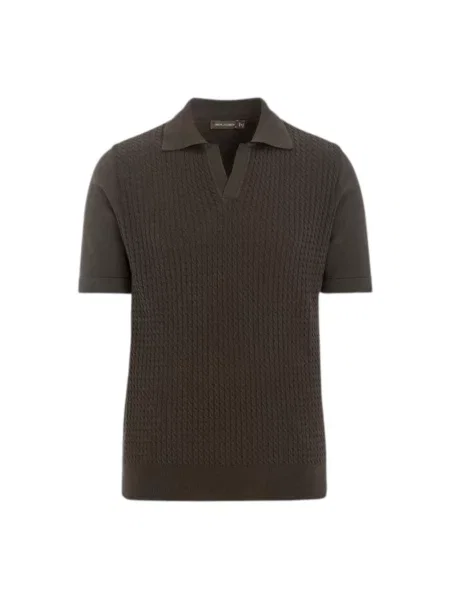 Polo Oscar Jacobson brązowe