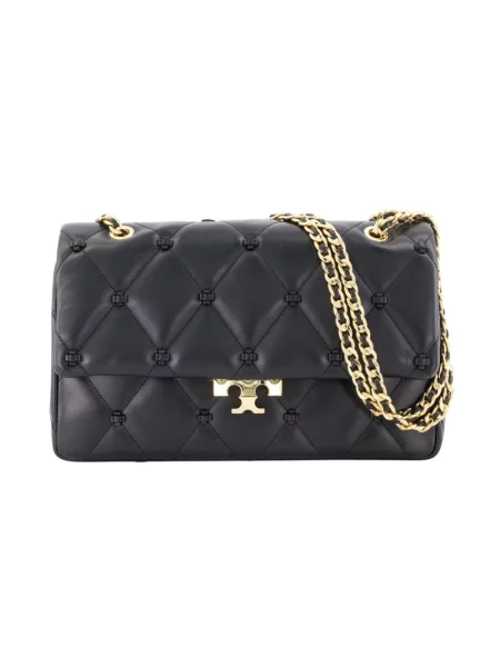 Torebka Tory Burch skórzana czarna